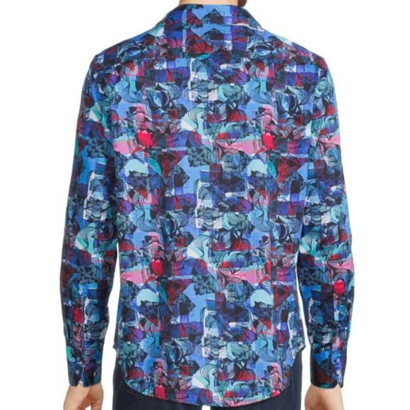 NWT Robert Graham Barley Classic Fit Print Shirt - Picture 2 of 12